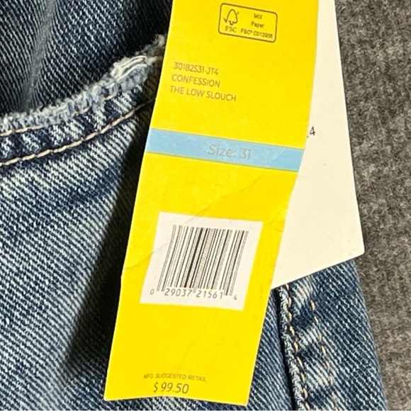 Circus NY by Sam Edelman Low Slouch Wide Leg Jeans Size 31 - Picture 7 of 11